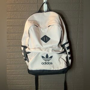 Adidas Originals Trefoil Backpack Peach Black Logo School Travel Gym Unisex Bag